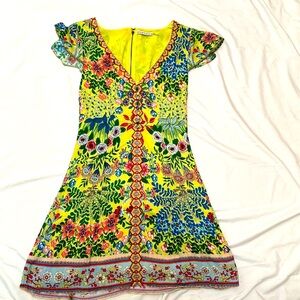 Alice + Olivia Hadley Floral Dress